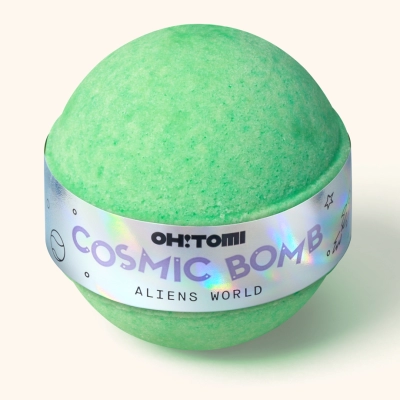 OH!TOMI Musująca kula do kąpieli Cosmic Bomb 130g Różne zapachy